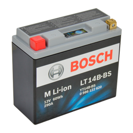 Bosch MC litiumbatteri LT14B-BS 12 V 5 Ah +pol till vänster